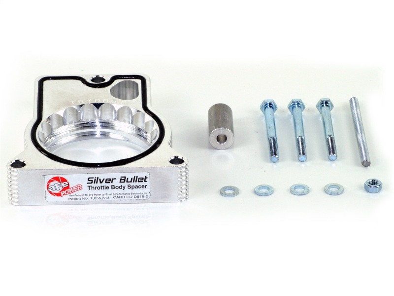aFe Power Silver Bullet Throttle Body Spacer for 96-99 Chevy 2500 5.0L