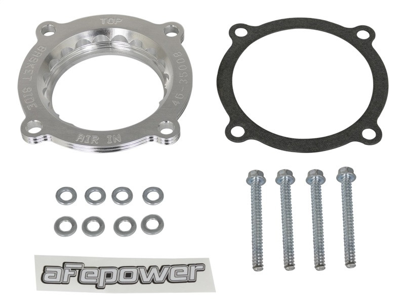 aFe Power Silver Bullet Throttle Body Spacer for 18-19 Wrangler JL 3.6L