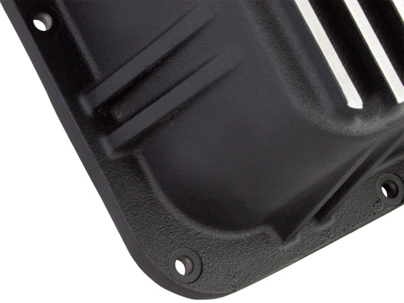 aFe Power Transmission Pan, Machined Fins for 11-16 Silverado 2500HD 6.6L