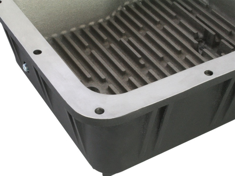 aFe Power Transmission Pan, Machined Fins for 11-16 Silverado 2500HD 6.6L