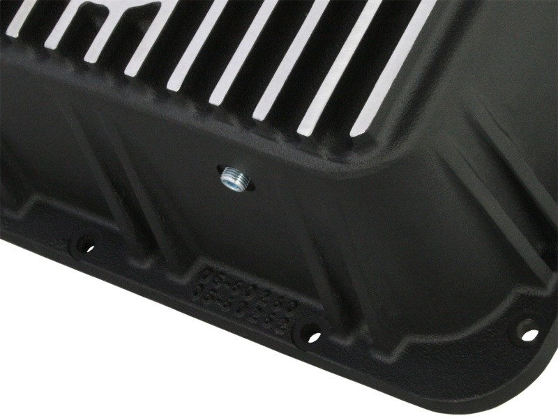 aFe Power Transmission Pan, Machined Fins for 11-16 Silverado 2500HD 6.6L
