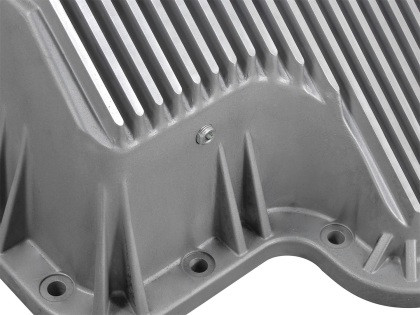aFe Power  Transmission Pan; Raw Finish for 94-10 F250 Power Stroke