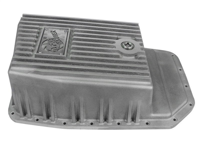 aFe Power  Transmission Pan, Machined Fins for 15-17 F150 Ecoboost 2.7L