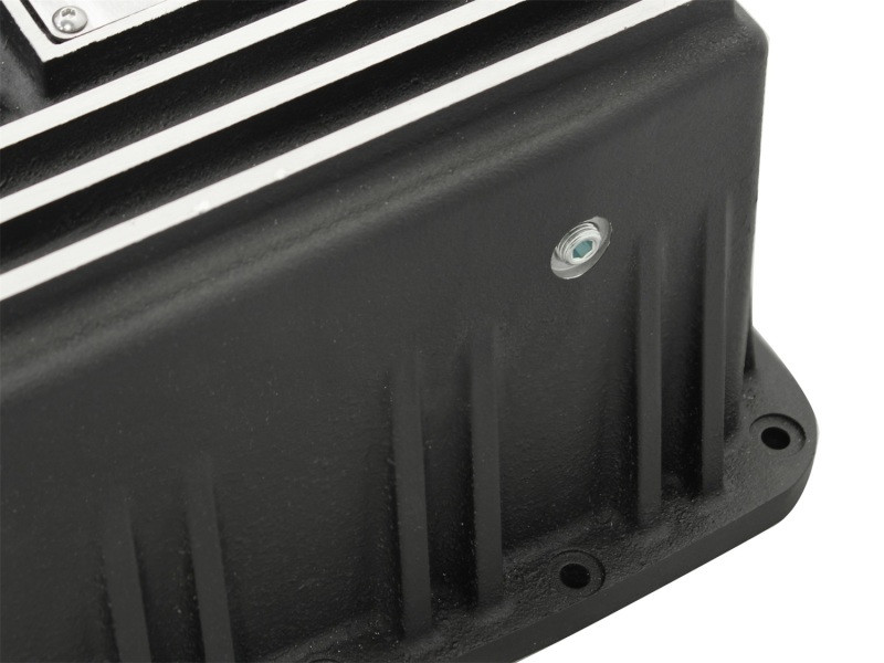 aFe Power Transmission Pan, Machined Fins for 15-17 F150 Ecoboost 2.7L