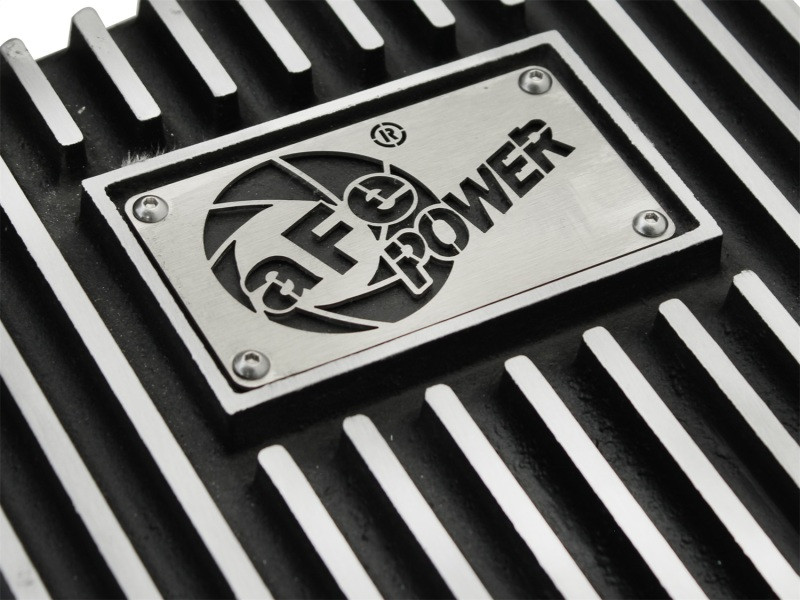 aFe Power Transmission Pan, Machined Fins for 15-17 F150 Ecoboost 2.7L