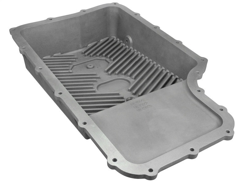 aFe Power  Transmission Pan, Machined Fins for 11-19 F250 Power Stroke
