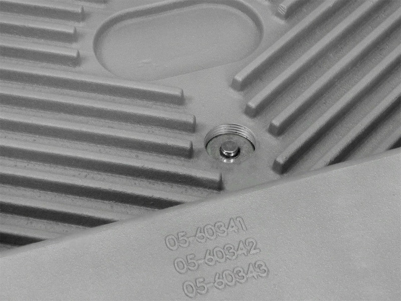 aFe Power  Transmission Pan, Machined Fins for 11-19 F250 Power Stroke
