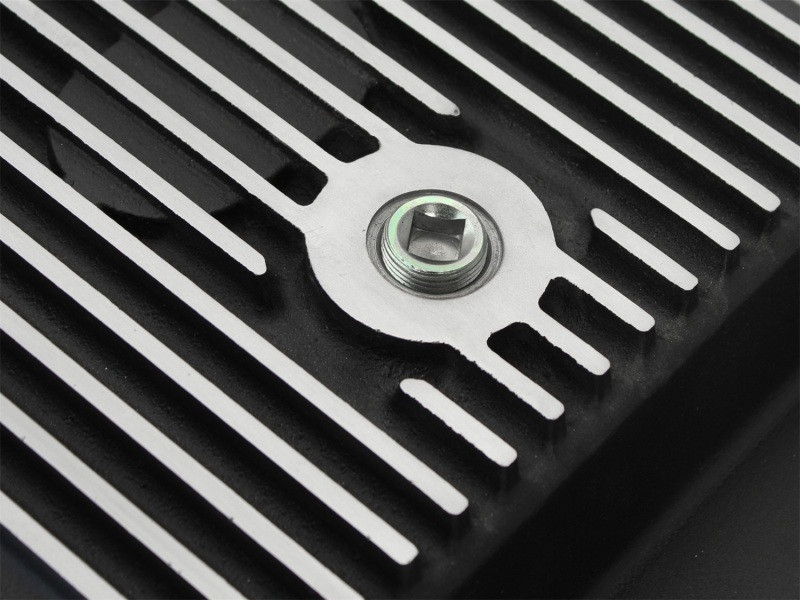 aFe Power Transmission Pan, Machined Fins for 11-19 Ford F250 6.2L / 6.7L