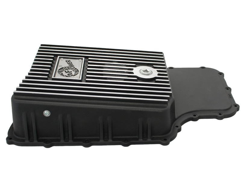 aFe Power Transmission Pan, Machined Fins for 11-19 Ford F250 6.2L / 6.7L