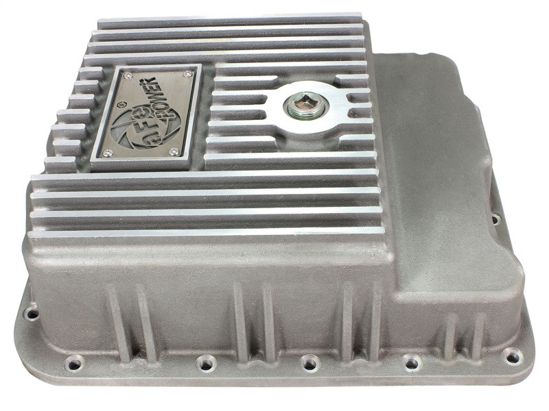 aFe Power Transmission Pan, Machined Fins for 02-06 Escalade