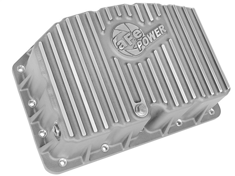 aFe Power  Engine Oil Pan; Machined Fins for 11-19 F250 F350 6.7L Diesel