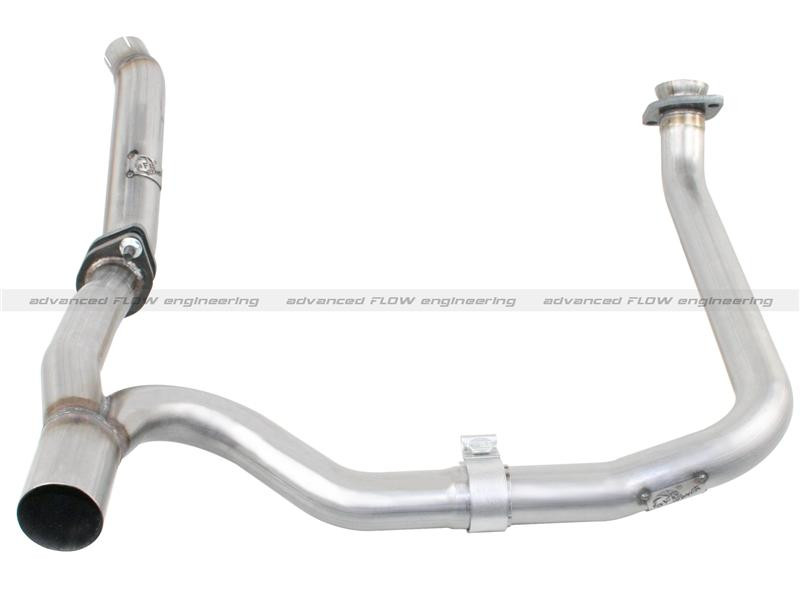 aFe Power Scorpion 2-1/2" Axle-Back Exhaust for 12-18 Wrangler JK 3.6L