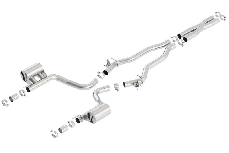 Borla Atak Catback Exhaust for 15-19 Challenger SRT Hellcat 6.2L w/ MDS valves