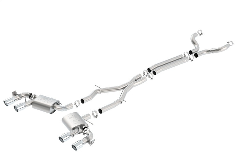 Borla ATAK Catback Exhaust w/ Dual Split Rear Exit for 2017+ Camaro ZL1 6.2