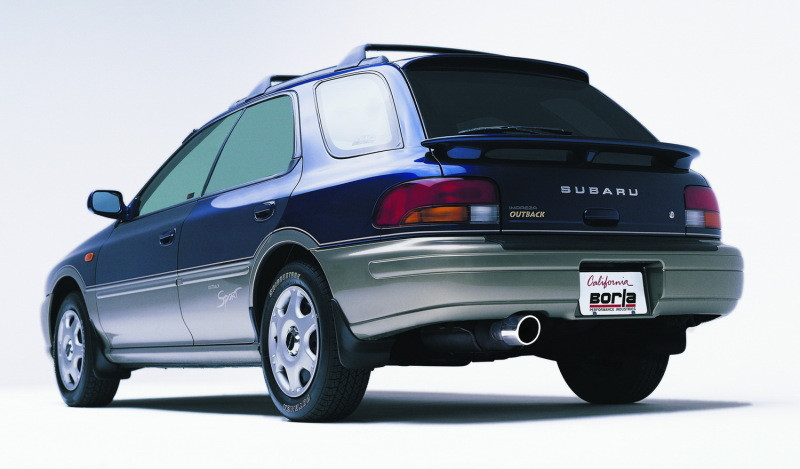 Borla S-Type Catback Exhaust Polished Tip for 96-01 Subaru Impreza / Outback