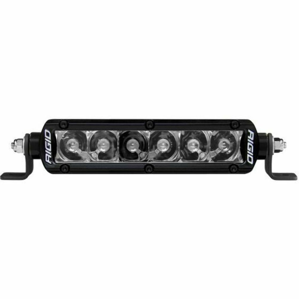 Rigid Industries 6in SR Series Spot Light - Midnight Edition - 906213BLK
