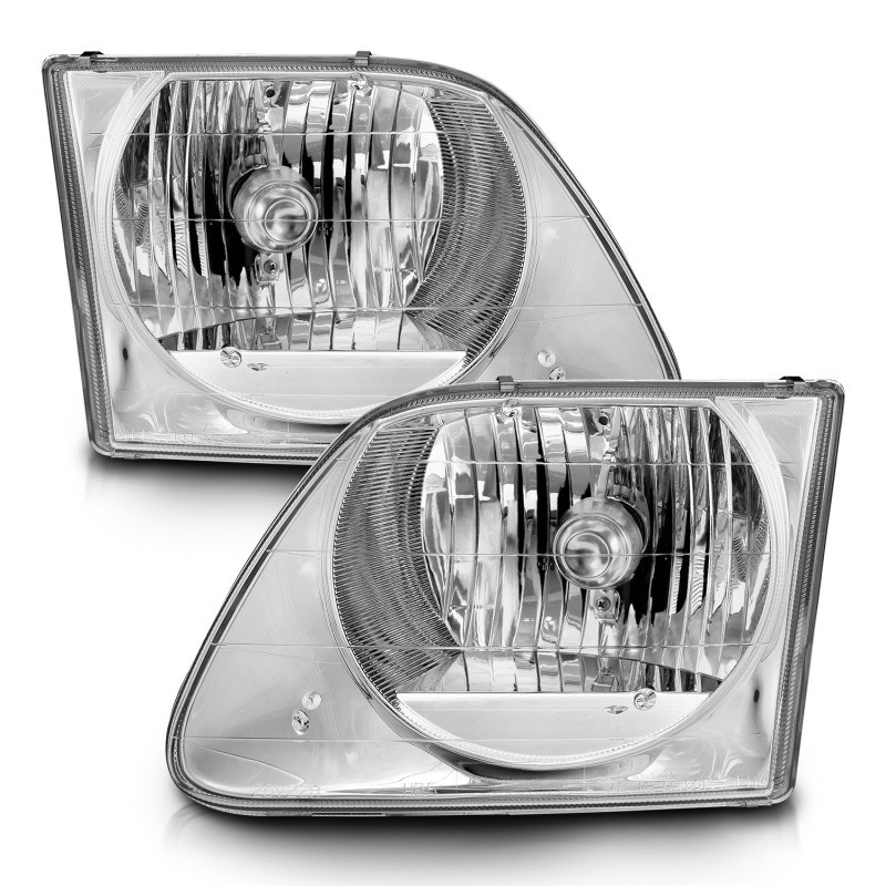 ANZO HEADLIGHTS CHROME G2 for 97-03 FORD F-150 - 111030
