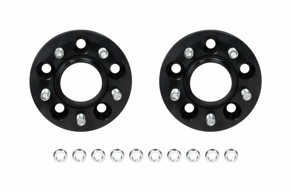 Eibach 25mm Black Wheel Spacers for 15-17 Mustang V6 Coupe S550