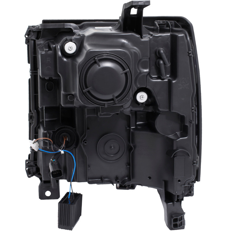 ANZO PROJECTOR HEADLIGHTS BLACK AMBER for 16-18 Silverado 1500