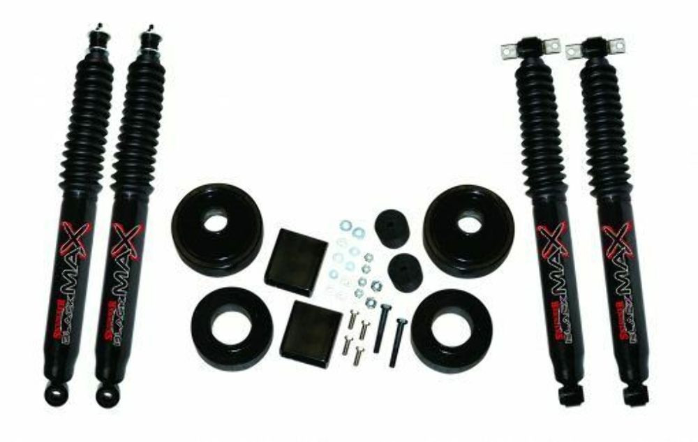 Skyjacker 2" Lift Kit with Black MAX Shocks for Wrangler JK - JK20-B