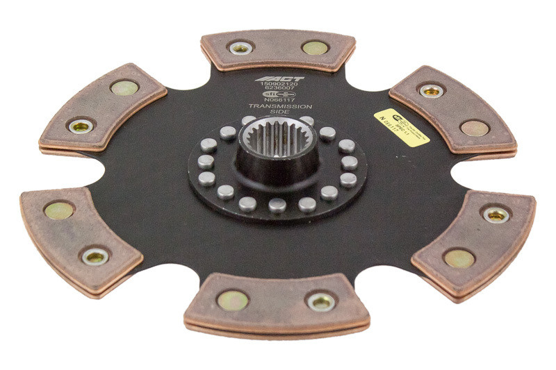 ACT 6 Pad Rigid Race Clutch Disc for 01-05 Lexus IS300 / 05-10 tC - 6236007