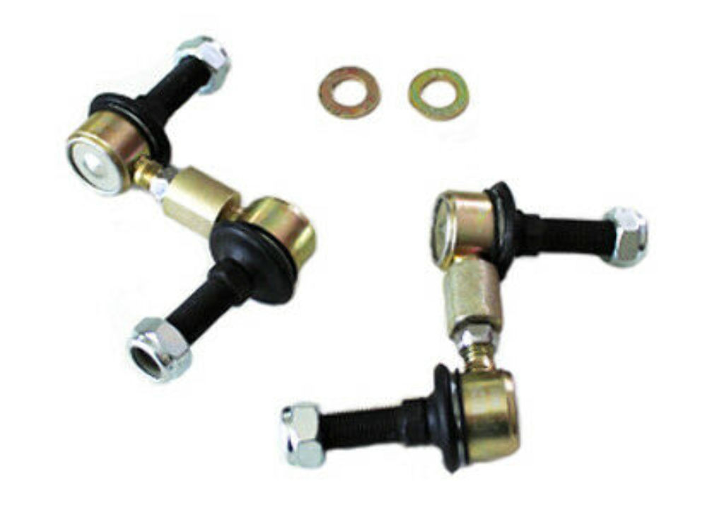 Whiteline Front Swaybar Adjustable Steel Ball Endlinks for 09+ GT-R - KLC172