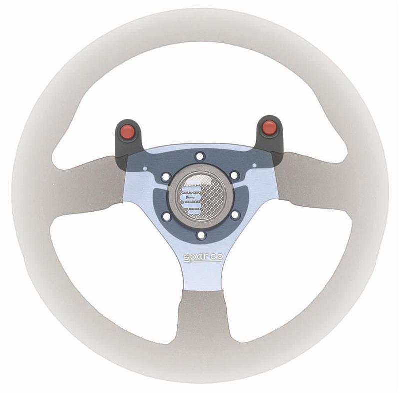 Sparco Single External Horn Button Kit - 015NE981