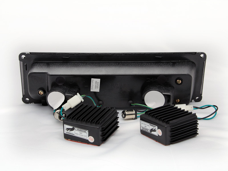 ANZO L.E.D BUMPER LIGHTS SMOKE for 88-98 CHEVY/GMC C/K1500/2500 - 511068
