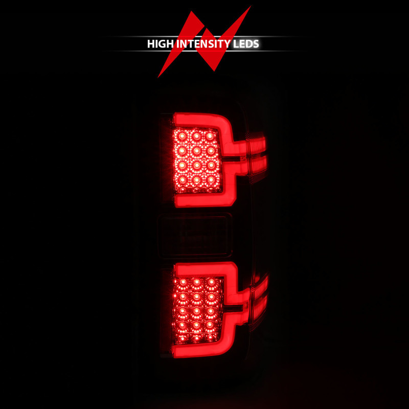 ANZO  L.E.D TAIL LIGHTS SMOKE LENS for 14-18 Silverado