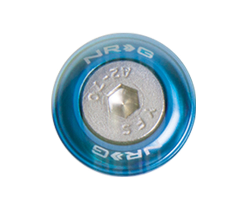 NRG Fender Washer Kit, Set of 10, Blue, Rivets for Metal - FW-110BL