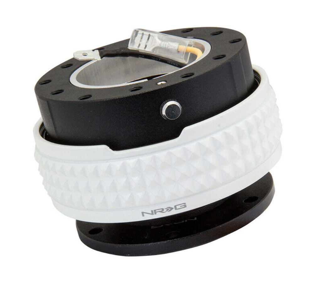 NRG Block Body w/ Glow in the Dark Pyramid Ring Quick Release Kit - SRK-210BK/GL