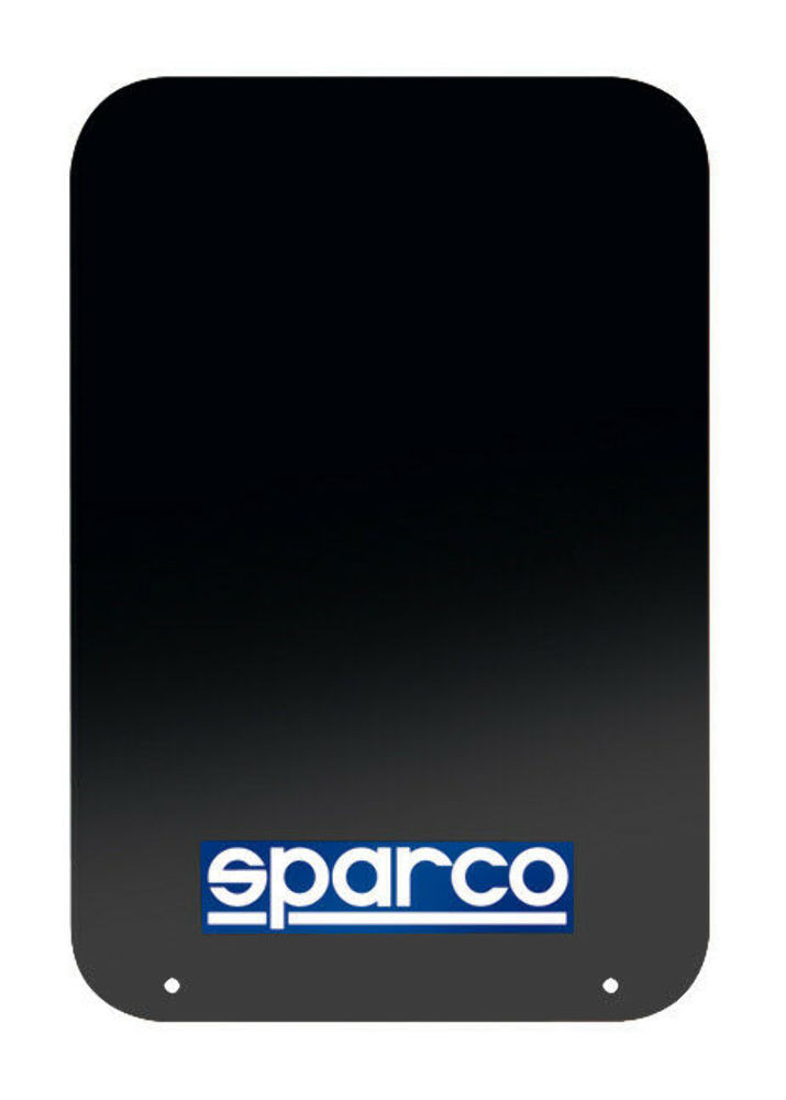 Sparco Mud Flaps - Pair - Black - 03791NR