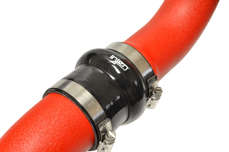 Injen Wrinkle Red SES Intercooler Pipes for 13-17 Cadillac ATS 2.0 Turbo