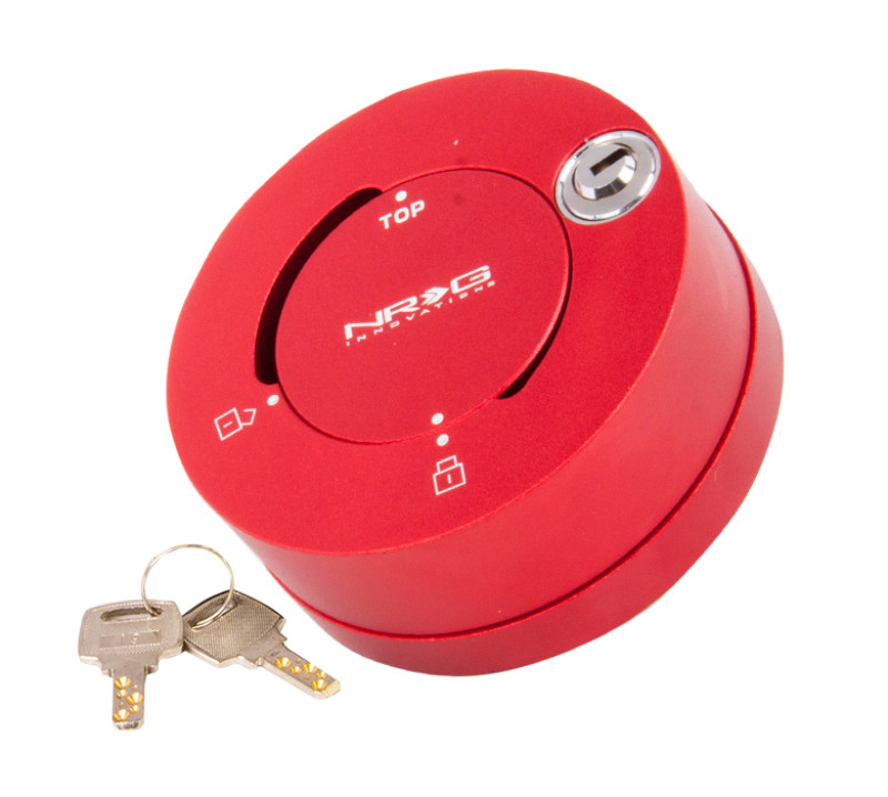 NRG Red Quick Lock w/ Quick Release - SRK-101RD