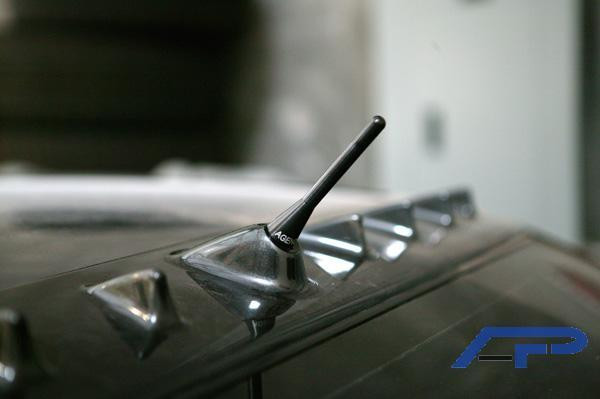 Agency Power Black Antenna for Evolution / 350z / s2000 - AP-UNI-600BLK