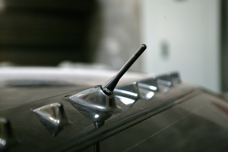 Agency Power Black Antenna for Evolution / 350z / s2000 - AP-UNI-600BLK