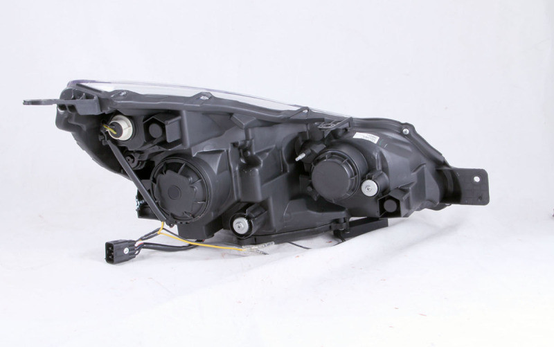 ANZO PROJECTOR HEADLIGHTS U-BAR BLACK CLEAR for 10-12 Outback / Legacy