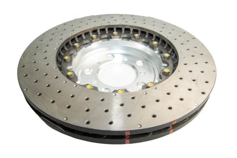 DBA 5000 Series Drilled Front Brake Rotors for 11-13 BMW 1M E82 / 08-13 M3