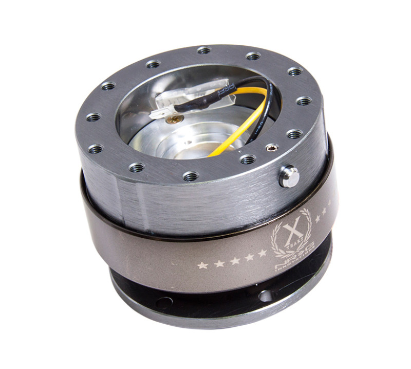 NRG Quick Release - Gun Metal Body w. Titanium Chrome Ring - SRK-200GM