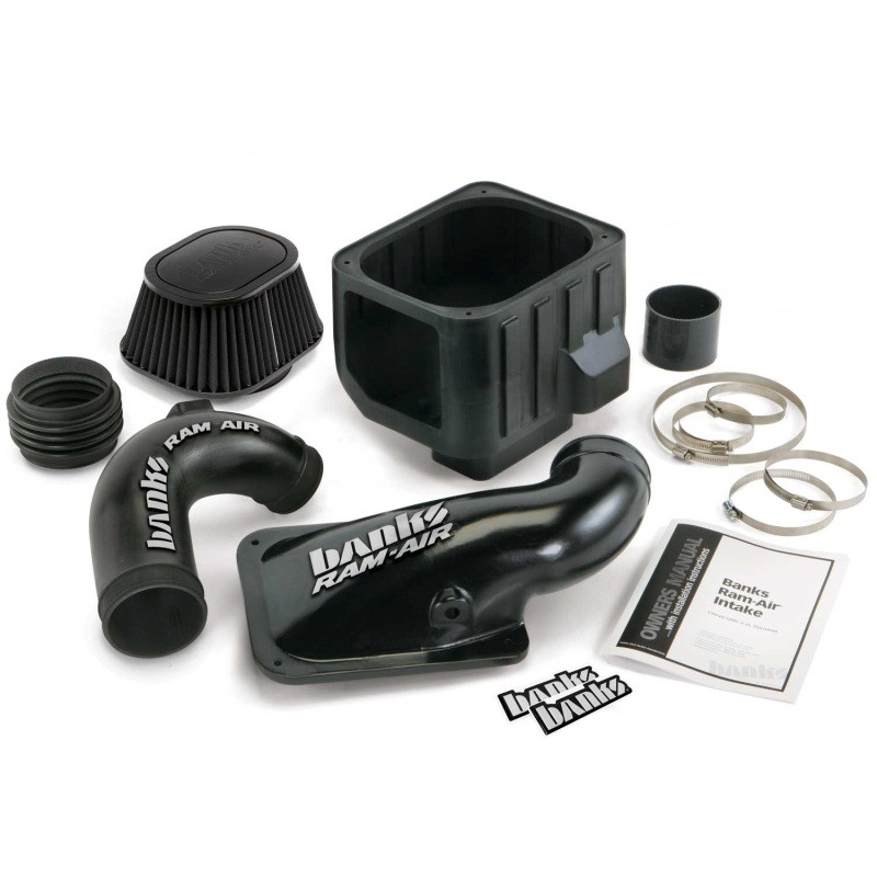 Banks Power Ram Air Dry Filter Intake System for 04-05 Chevy 6.6L LLY - 42135-D