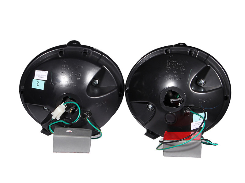 ANZO LED Taillights Black 4pc for 2005-2010 Chevrolet Corvette