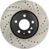 StopTech Slotted & Drilled Sport Front Brake Rotors for 12-14 Audi A4