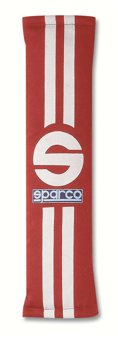 Sparco 77 Line Red 2" Belt Pad - 0109077RS