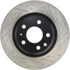 StopTech Rear Drilled & Slotted Brake Rotors for 09-14 Audi A4