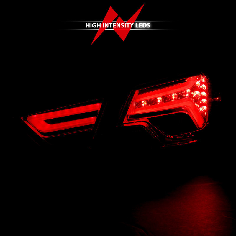 ANZO L.E.D TAILLIGHT RED/CLEAR for 14-18 Chevy Impala