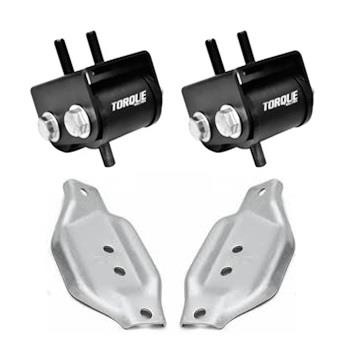 Torque Solution Engine Mounts w/ Mount Plates for 06-14 WRX / 06-16 STI