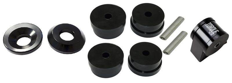 Torque Solution Side / Rear Mount Inserts & Billet Front Engine Mount for Evo X