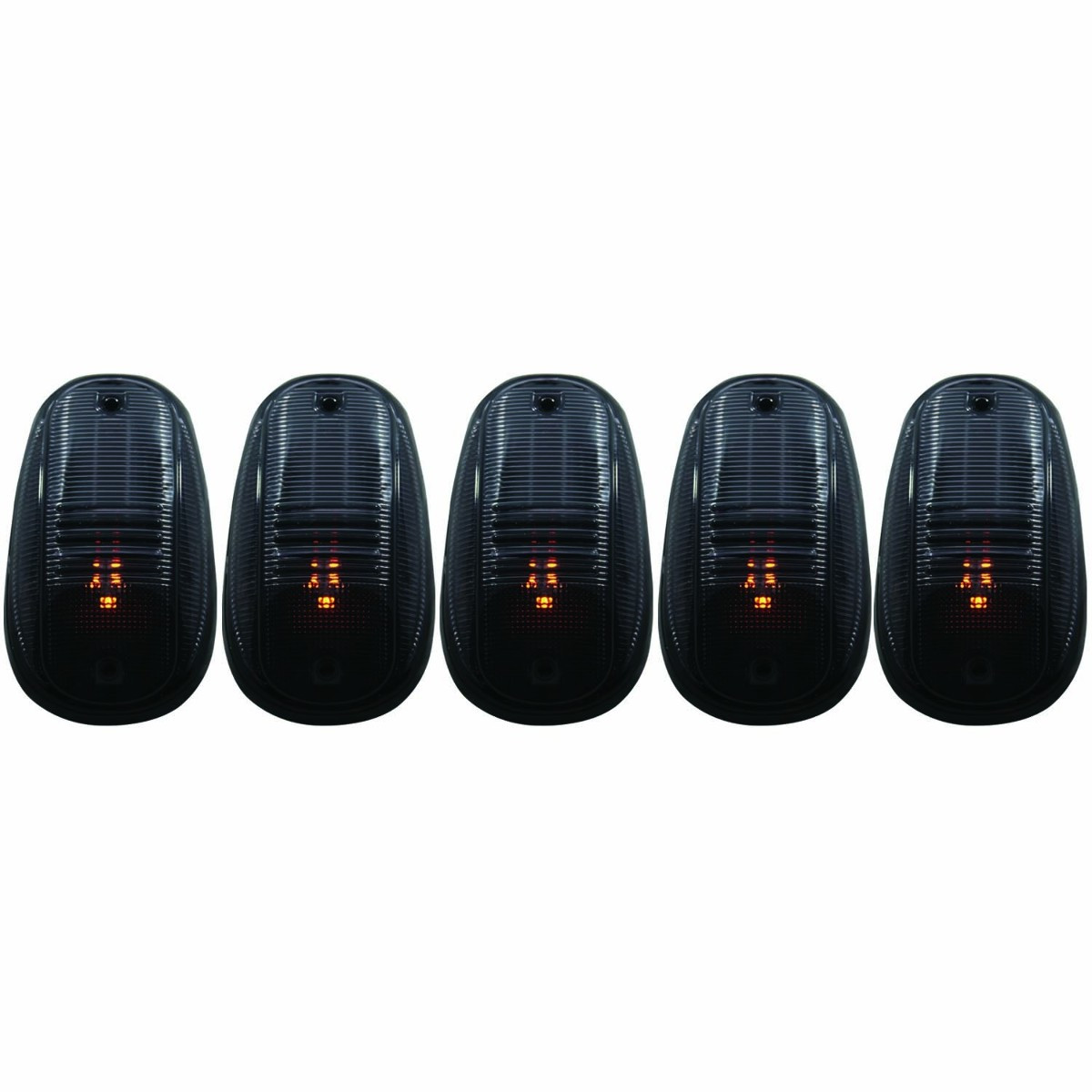 ANZO LED Cab Roof Light Kit Smoke 5pc for 2003-2015 Dodge Ram 3500
