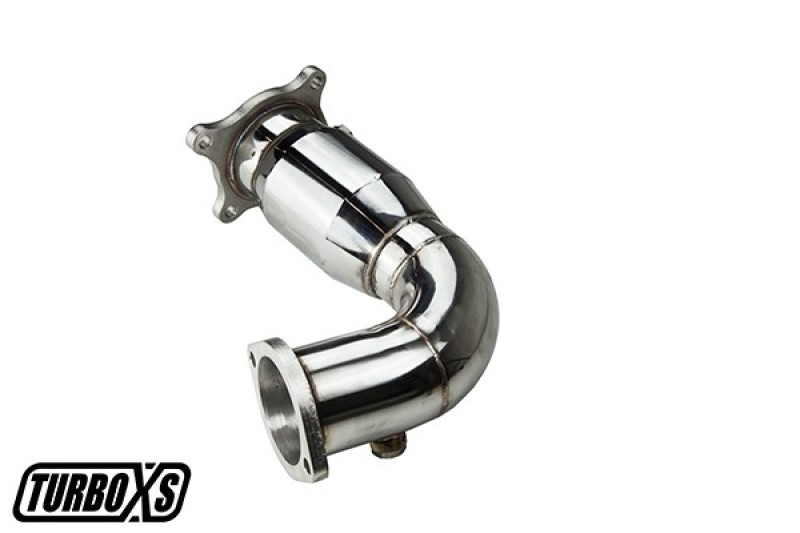 TurboXS Front Pipe w/ CATALYTIC CONVERTER for 15-17 Subaru WRX