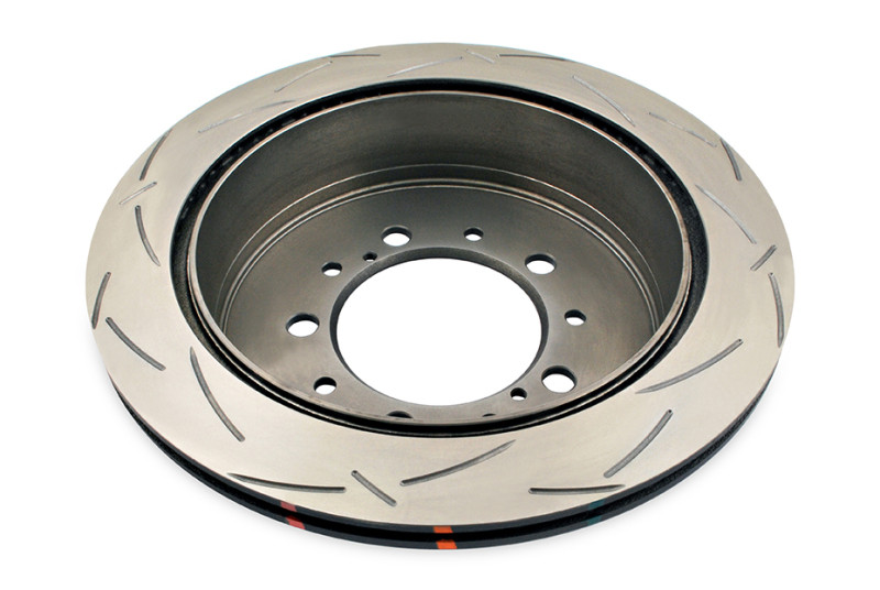 DBA 4000 Series Slotted Rear Brake Rotors for 06-09 Lexus GX470